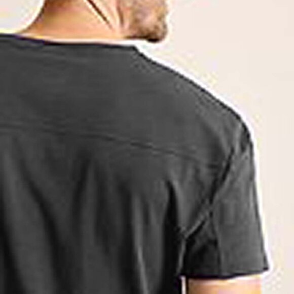 Tommy Bahama Black Crew Neck Cotton/Modal Size M - Picture 4 of 6